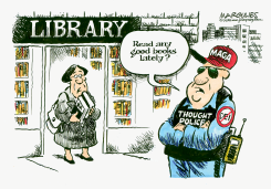 MAGA  THOUGHT POLICE by Jimmy Margulies