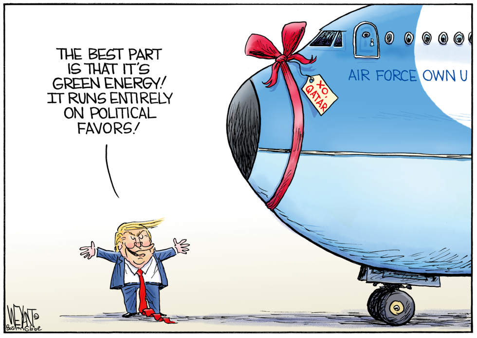 Air Force One Gift Qatar Trump Bribe