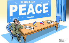 UKRAINE PEACE TALKS by Paresh Nath