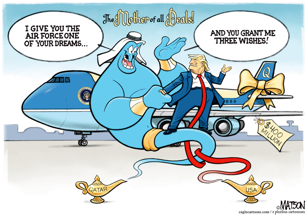 Qatar Genie and Trump Air Force One Deal