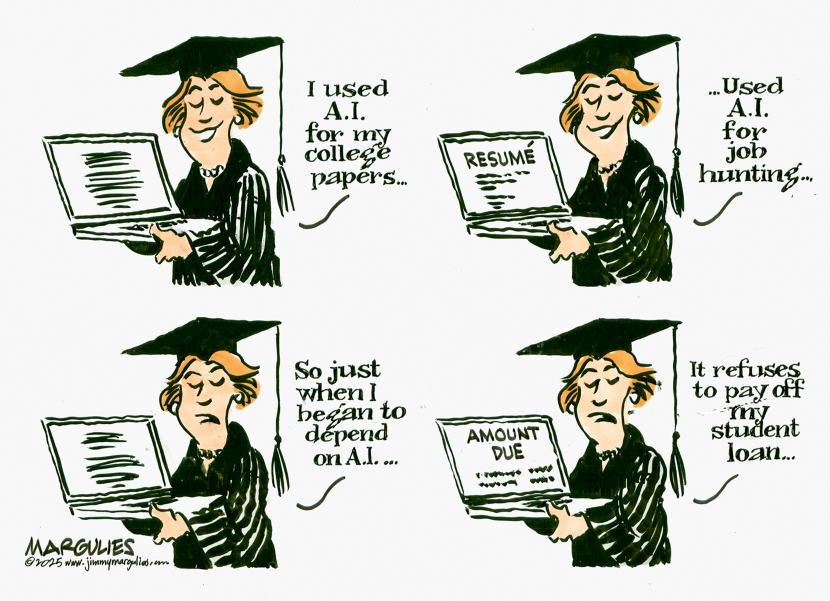 Think Toon by Jimmy Margulies
 
	