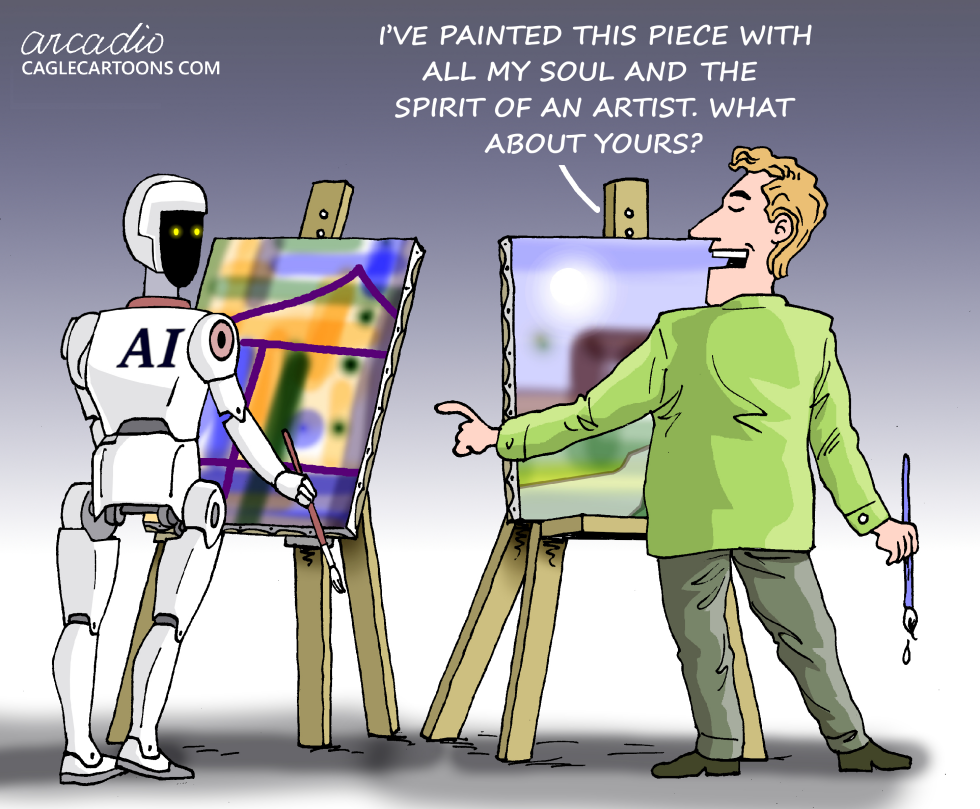 AI WITHOUT A SOUL AND WITHOUT A SPIRIT.