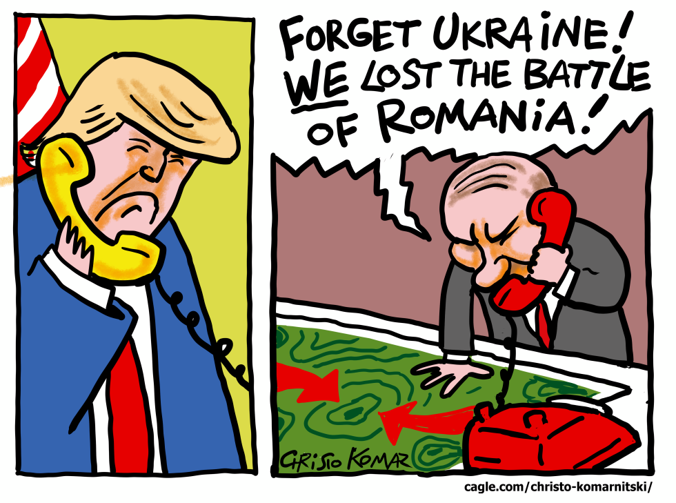 Trump and Putin lost Romania