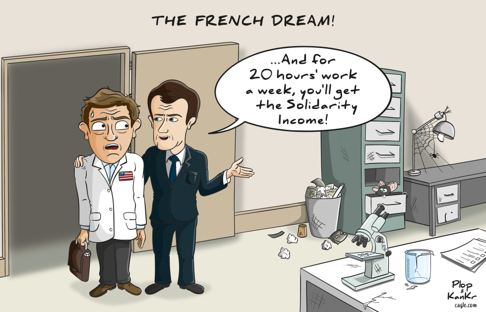 Macron invites American researchers to join France