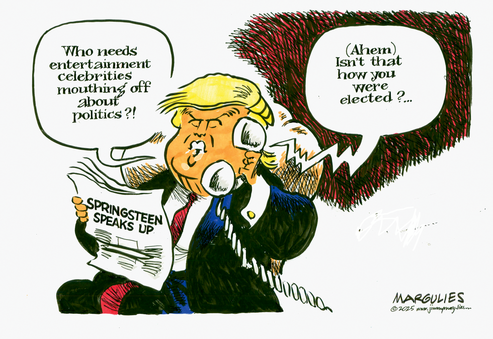 Trump and Springsteen