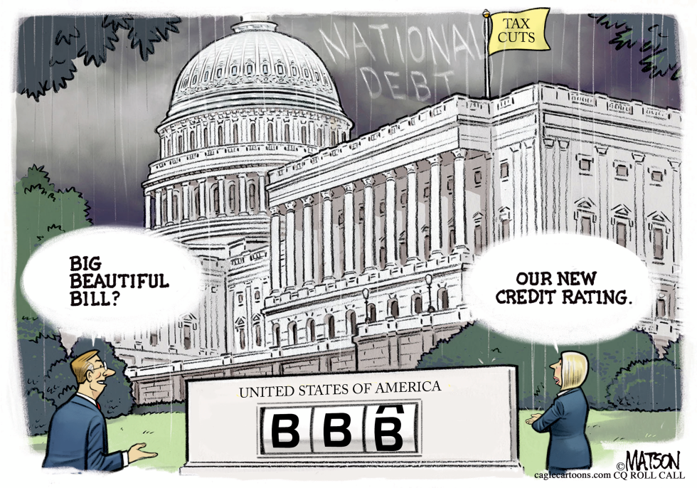 #2 US CREDIT RATING DOWNGRADE by R.J. Matson