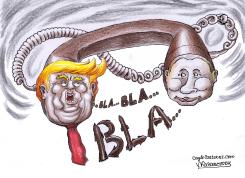 NEGOTIATIONS BETWEEN TRUMP AND PUTIN by Vladimir Kazanevsky