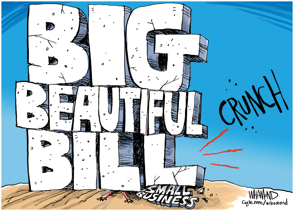 Oversized legislation presses down on small business foundations