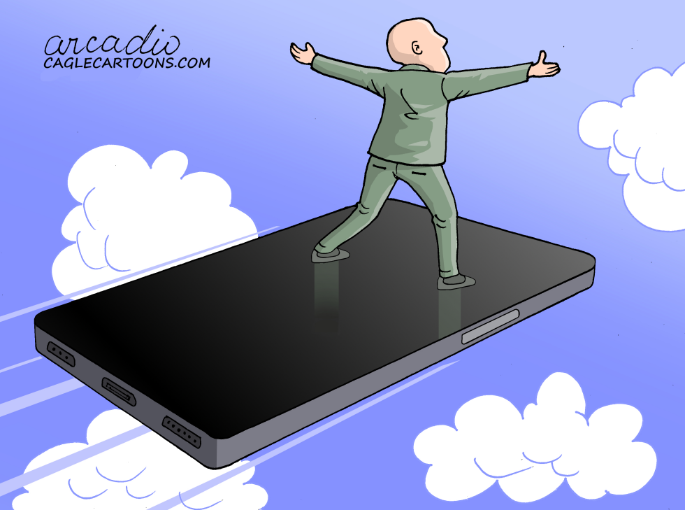 FLYING WITH TECHNOLOGY.