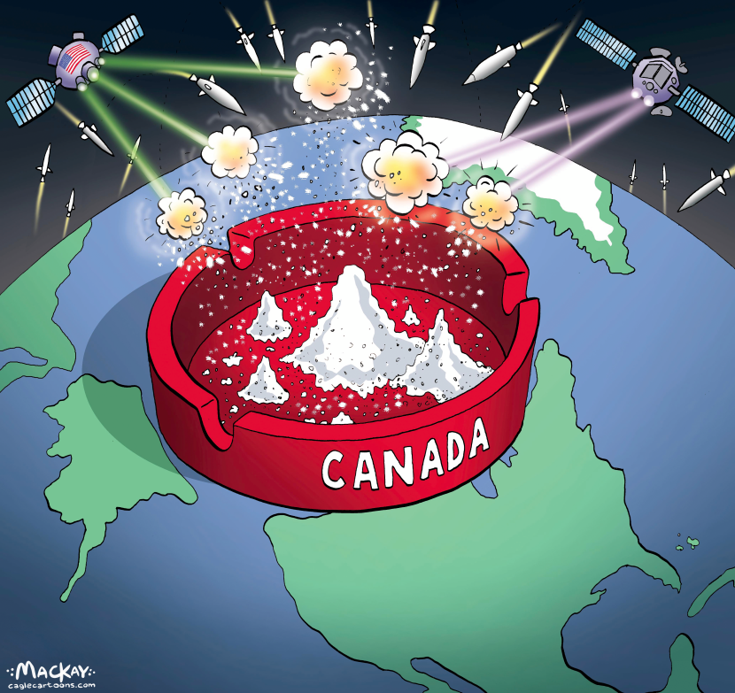 Canada is an ashtray in Trump's Golden Dome scheme
