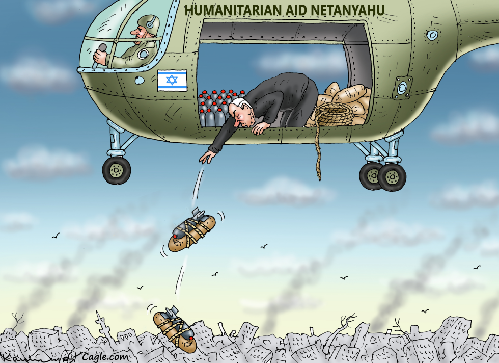 HUMANITARIAN AID NETANYAHU