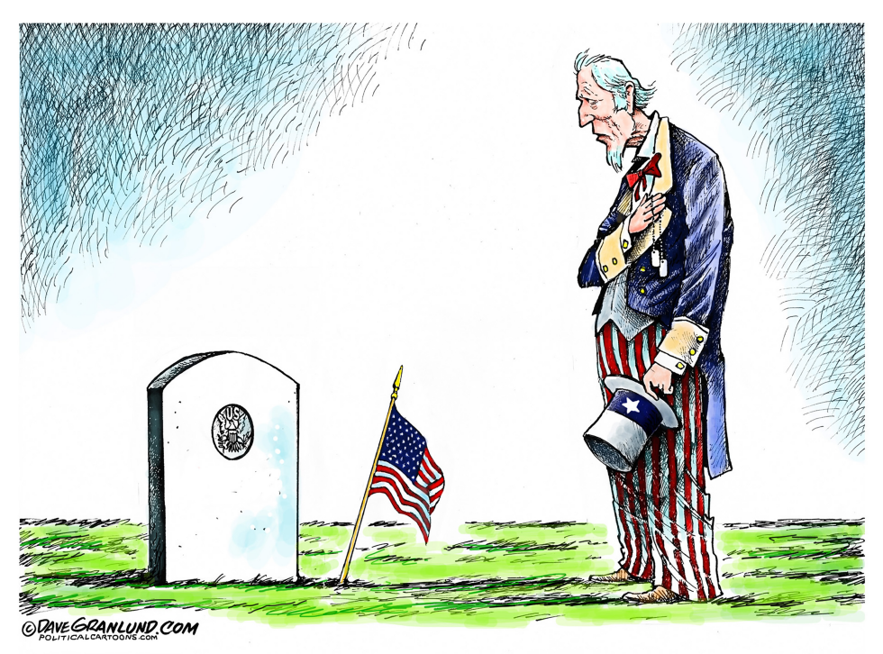 #1 MEMORIAL DAY TRIBUTE by Dave Granlund