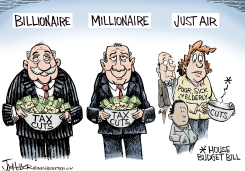 BUDGET BILL by Joe Heller
