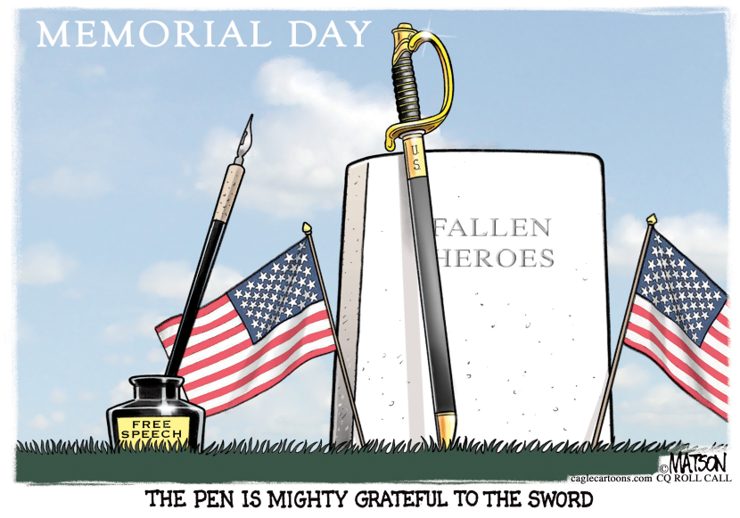 Grateful For Freedom of Speech on Memorial Day