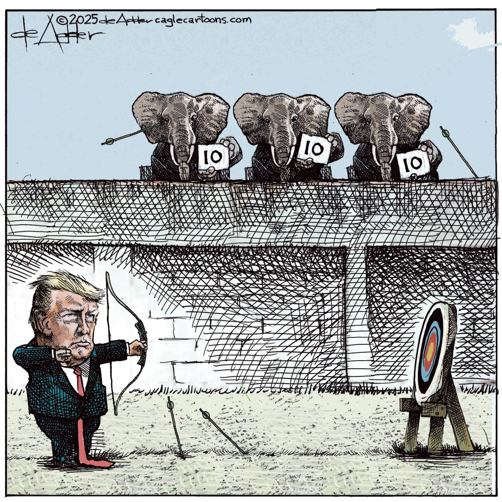 Trump is surrounded by GOP sycophants