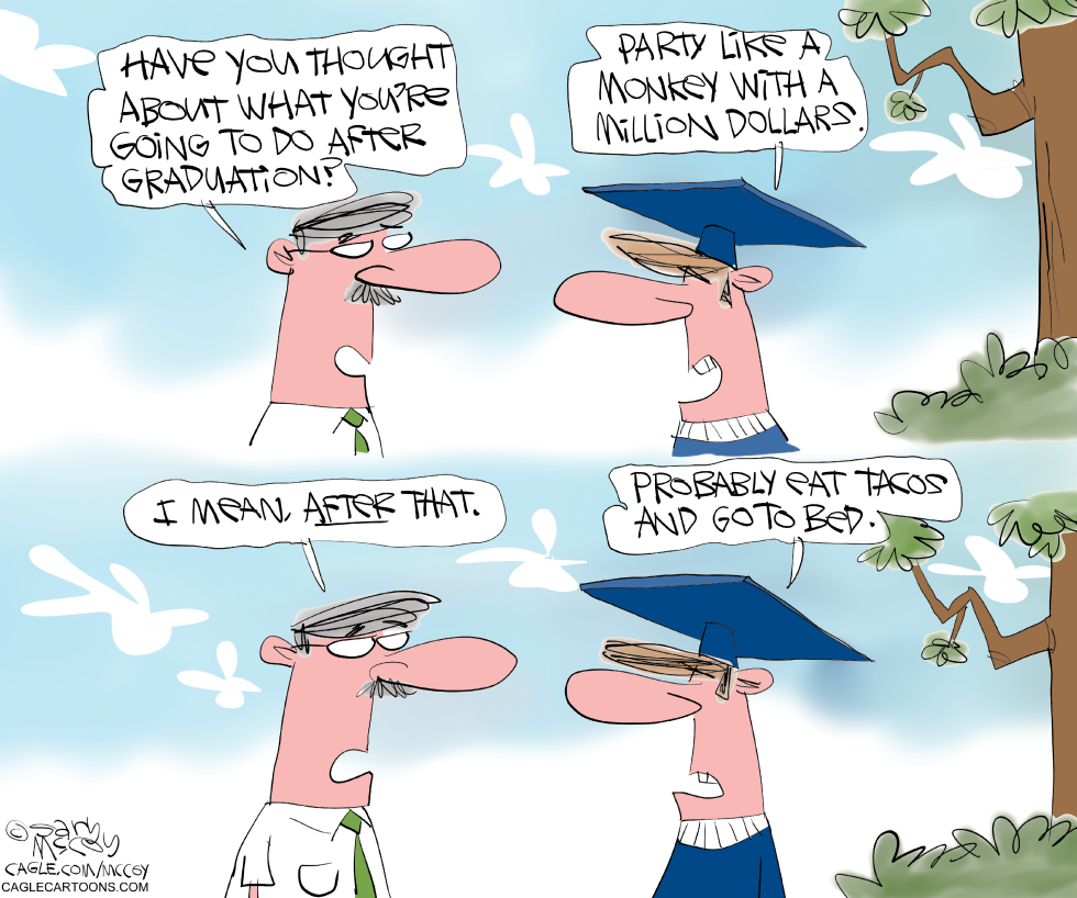 #3 AFTER-GRADUATION PLANS by Gary McCoy