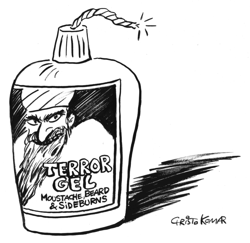 Liquid Explosives - B&W