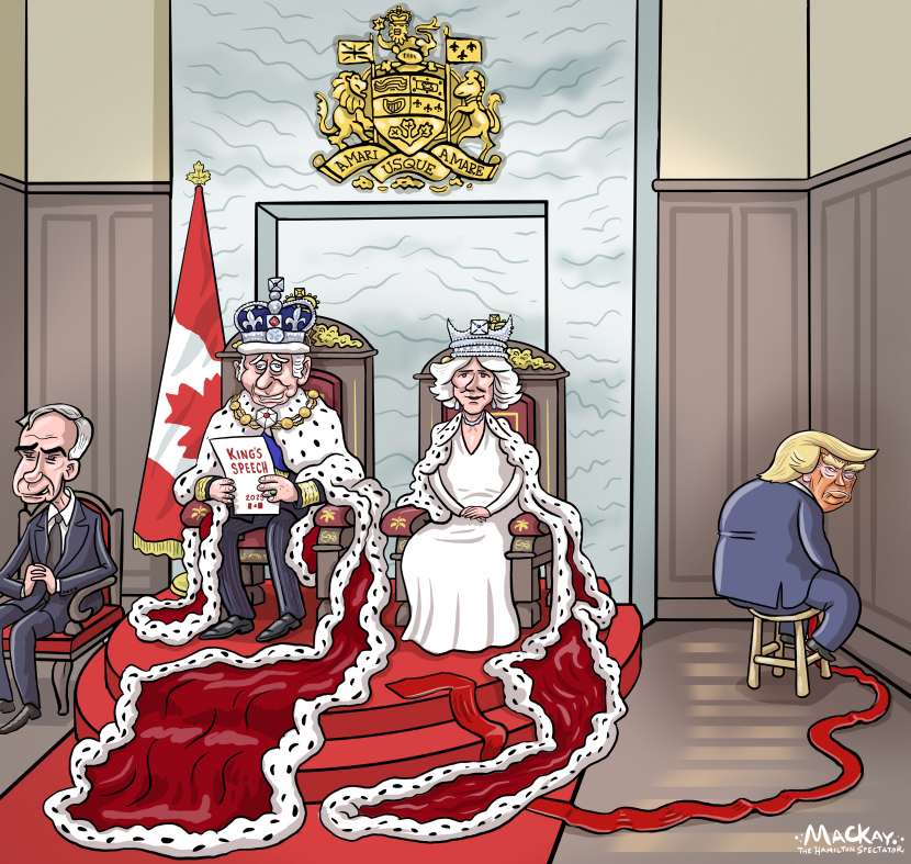 CANADA: Trump in the naughty Corner