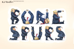TRUMP BONE SPURS by Ed Wexler