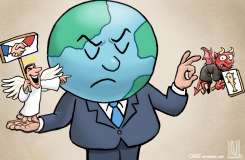 NO MORE TARIFFS by Luojie