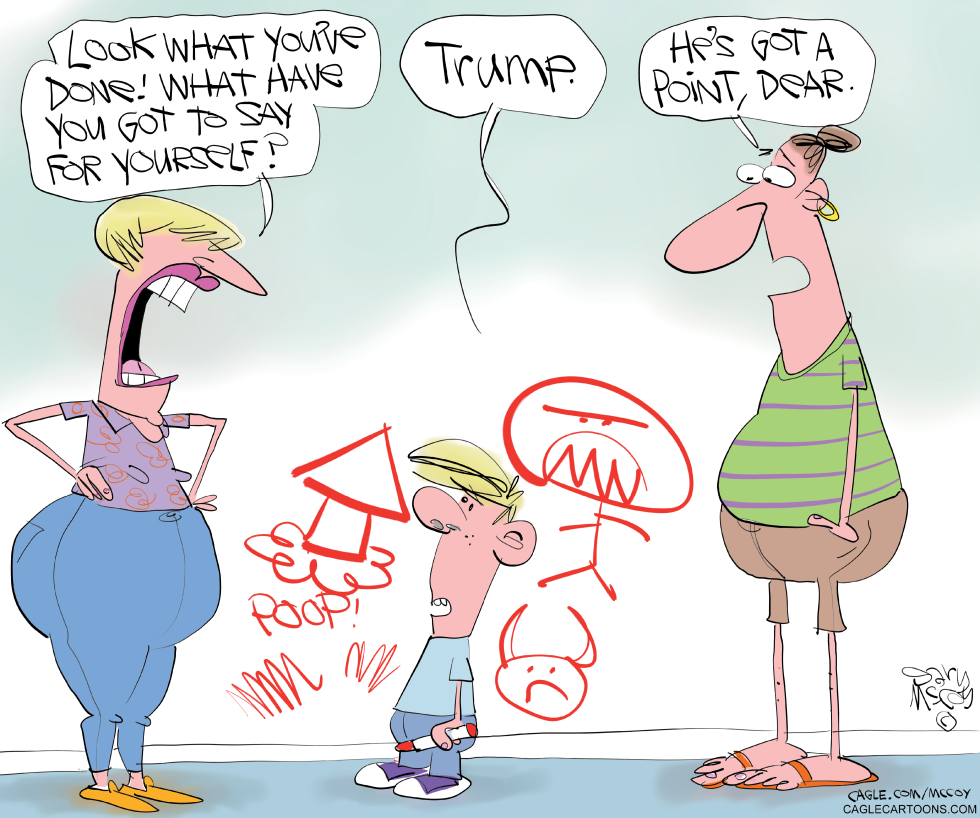 All Trump's Fault, They Claim