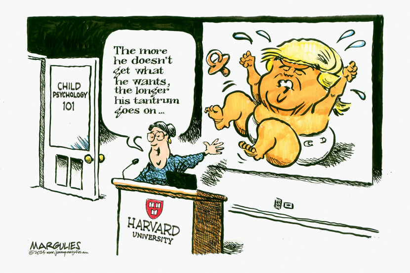 Trump and Harvard