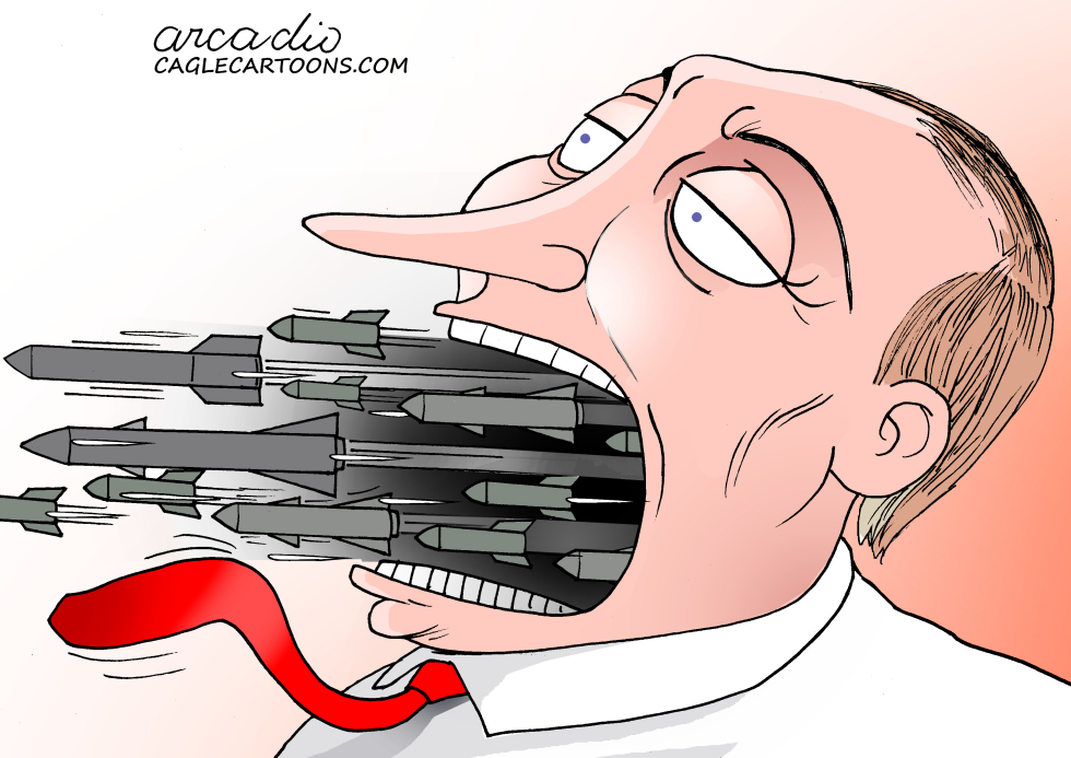 PUTIN, THE MAN OF THE WAR.