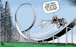 A  POOR WOMAN ON A MEDICAID ROLLERCOASTER by Bruce Plante