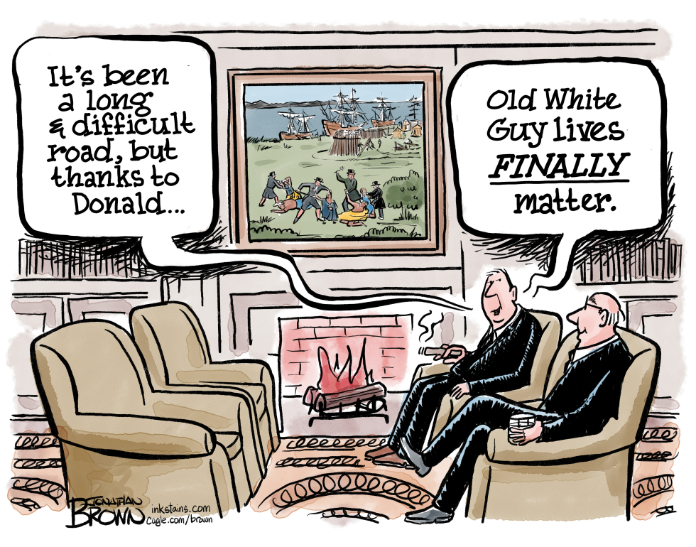 Old White Guys thankful for Trump