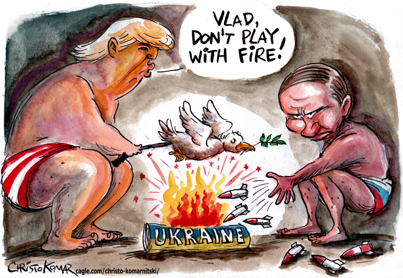 Putin's playing with fire