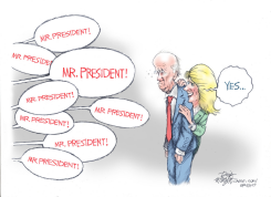 JILL BIDEN IN CHARGE by Dick Wright