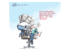 BIDEN STAFF IN CHARGE by Dick Wright
