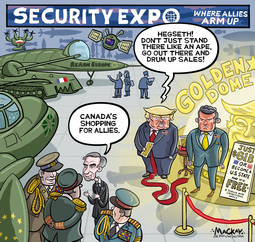 CANADA's Carney shops for allies