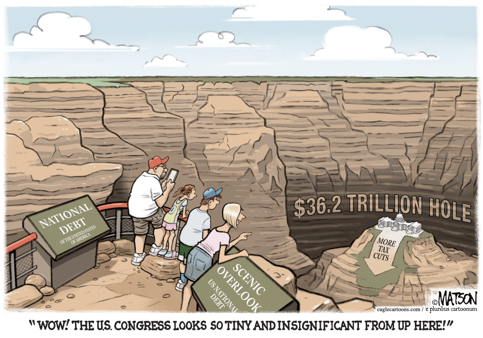 #1 NATIONAL DEBT SCENIC OVERLOOK by R.J. Matson