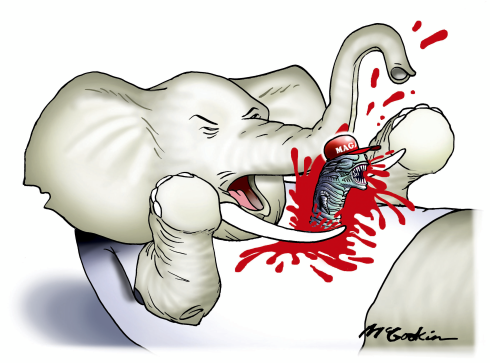 MAGA is the Republican party's Xenomorph
