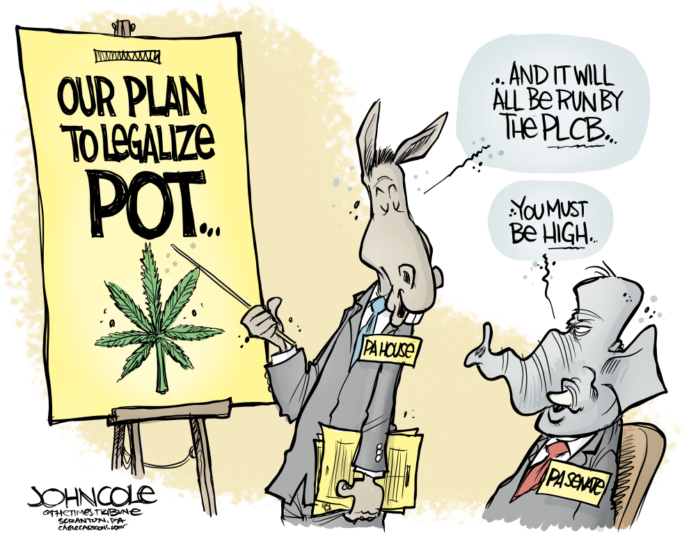 PA Dems versus GOP on legal marijuana