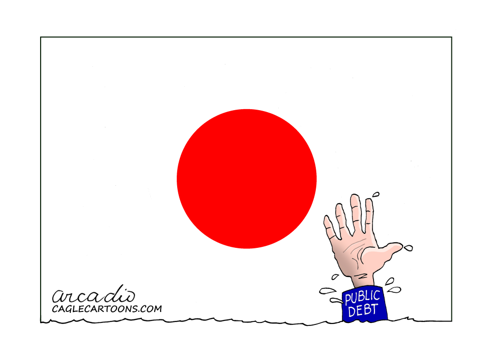 THE ENORMOUS JAPANESE PUBLIC DEBT.