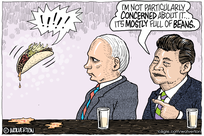 Putin and Xi Disregard Noisy Taco