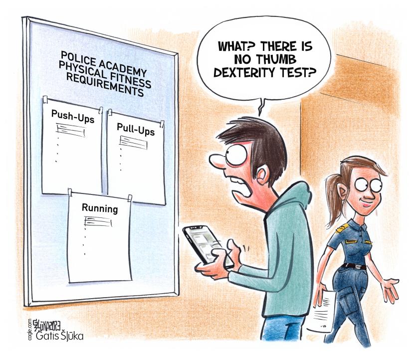 Student surprised over academy entrance exams