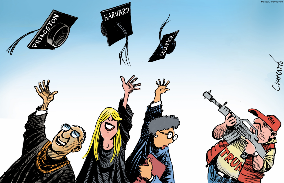 Universities under fire