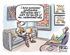 MAGA CULTIST HAS RELATIONSHIP ISSUES by Jonathan Brown