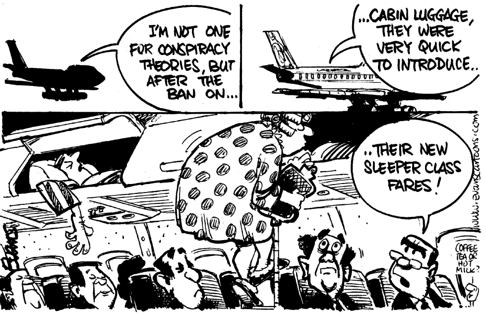 Cabin Luggage Banned