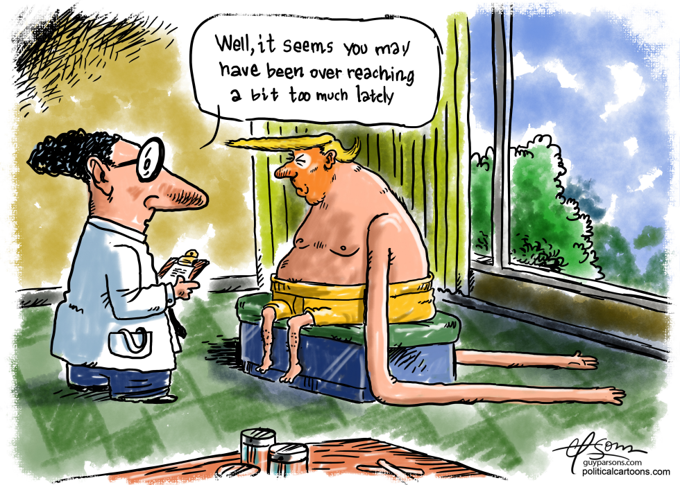 Trump overreaching