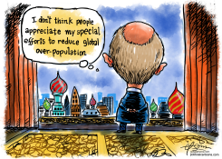 PUTIN REFLECTS ON HIS LEGACY by Guy Parsons
