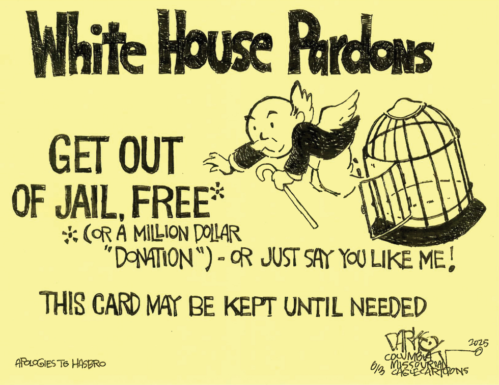 Get out of jail pardons