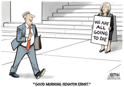 SENATOR JONI ERNST TELLS IT LIKE IT IS by R.J. Matson
