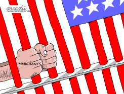 DIFFICULT TIMES FOR IMMIGRANTS IN THE U.S by Arcadio Esquivel