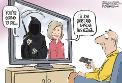 JONI ERNST CAMPAIGN COMMERCIAL by Jeff Koterba