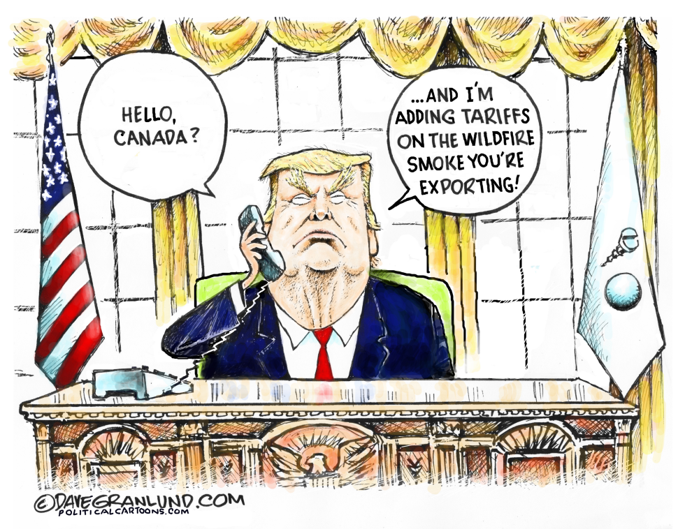 #2 CANADA WILDFIRE SMOKE by Dave Granlund