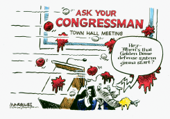 REPUBLICANS AND TOWN HALL MEETINGS by Jimmy Margulies